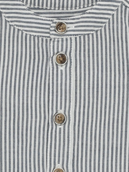 Shirt top - YD Stripe - Cotton - Bering Sea - Huttelihut