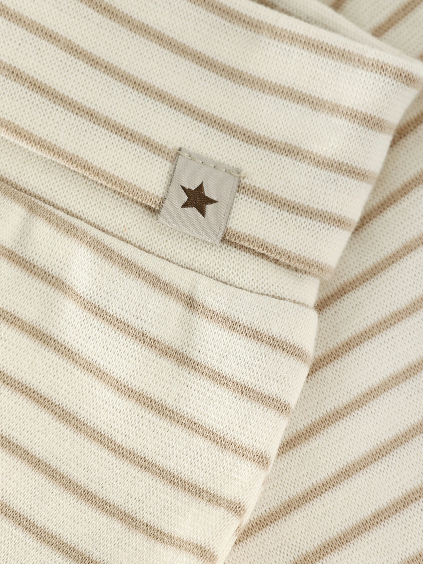 Baby legging - Biologisch katoen - Pants YD Stripe - White Pepper - Huttelihut