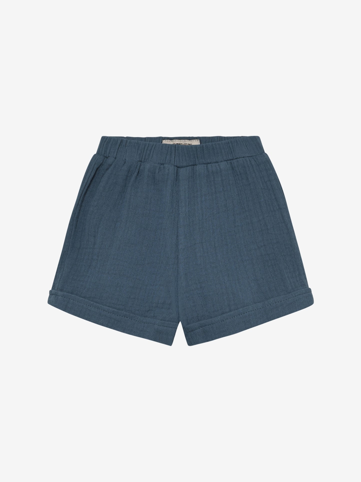 Shorts - Cotton muslin - Baby Muslin Shorts - Bering Sea - Huttelihut