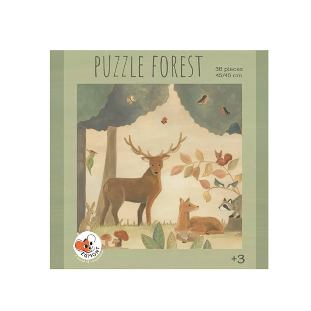 Forest Puzzle 36 pcs - FSC cardboard - 3+ years - Egmont Toys