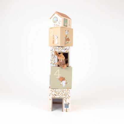 Lenny the rabbit cube house - Cardboard - 3+ years - Egmont Toys