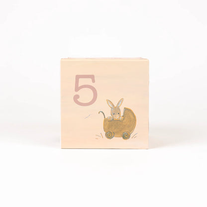 Lenny the rabbit cube house - Cardboard - 3+ years - Egmont Toys