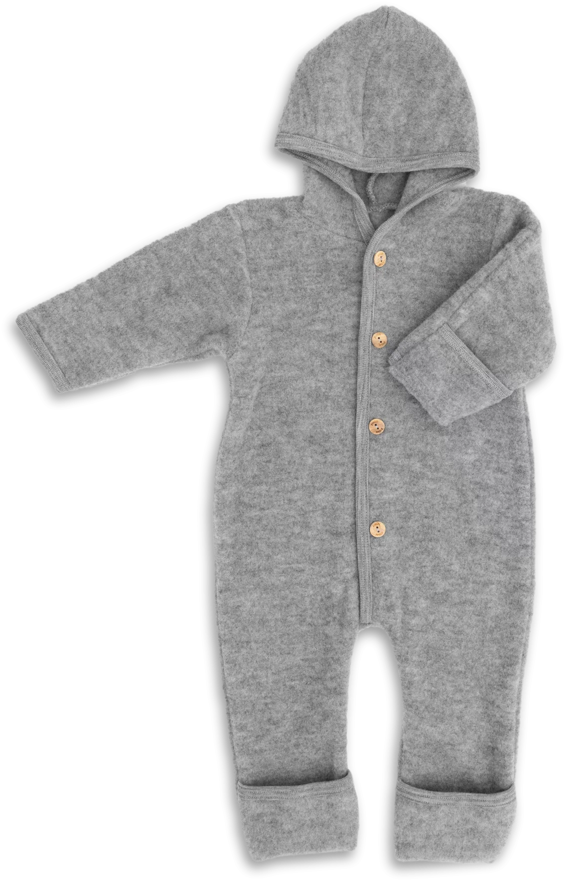 Overall/Jumpsuit - Organic Wool Fleece - Engel Natur