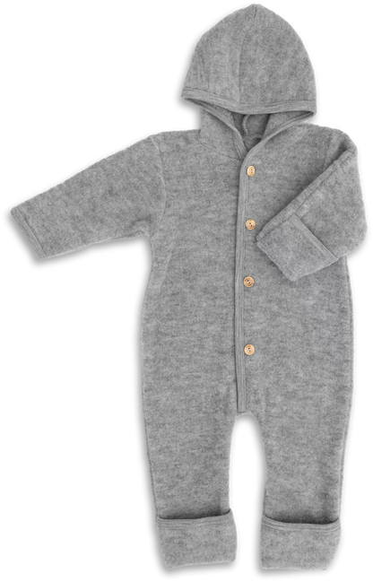 Overall/Jumpsuit - Organic Wool Fleece - Engel Natur