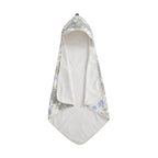 Badcape Plumbago met capuchon - Biologisch katoen - 80 x 80 cm - Garbo&Friends