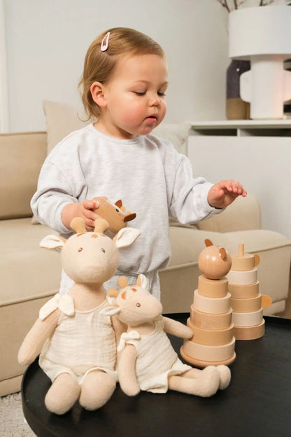 Marcel der Bär Stapelturm - Holz-Stapelspielzeug - Egmont Toys