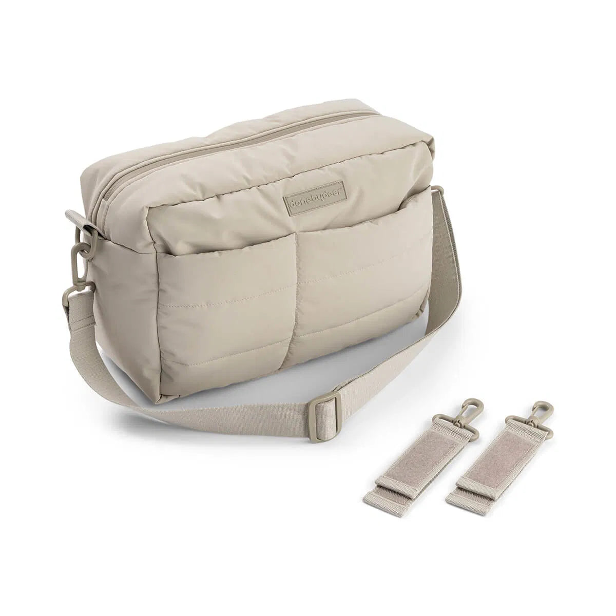 Quilted Diaper Bag - Sand - Done by Deer