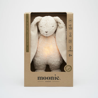 Moonie - The Humming Bunny 2.0 - Sand - Knuffel met geluid