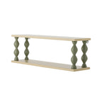 Bibiola Shelf Multi – Bloomingville MINI: Schrägansicht des Wandregals.