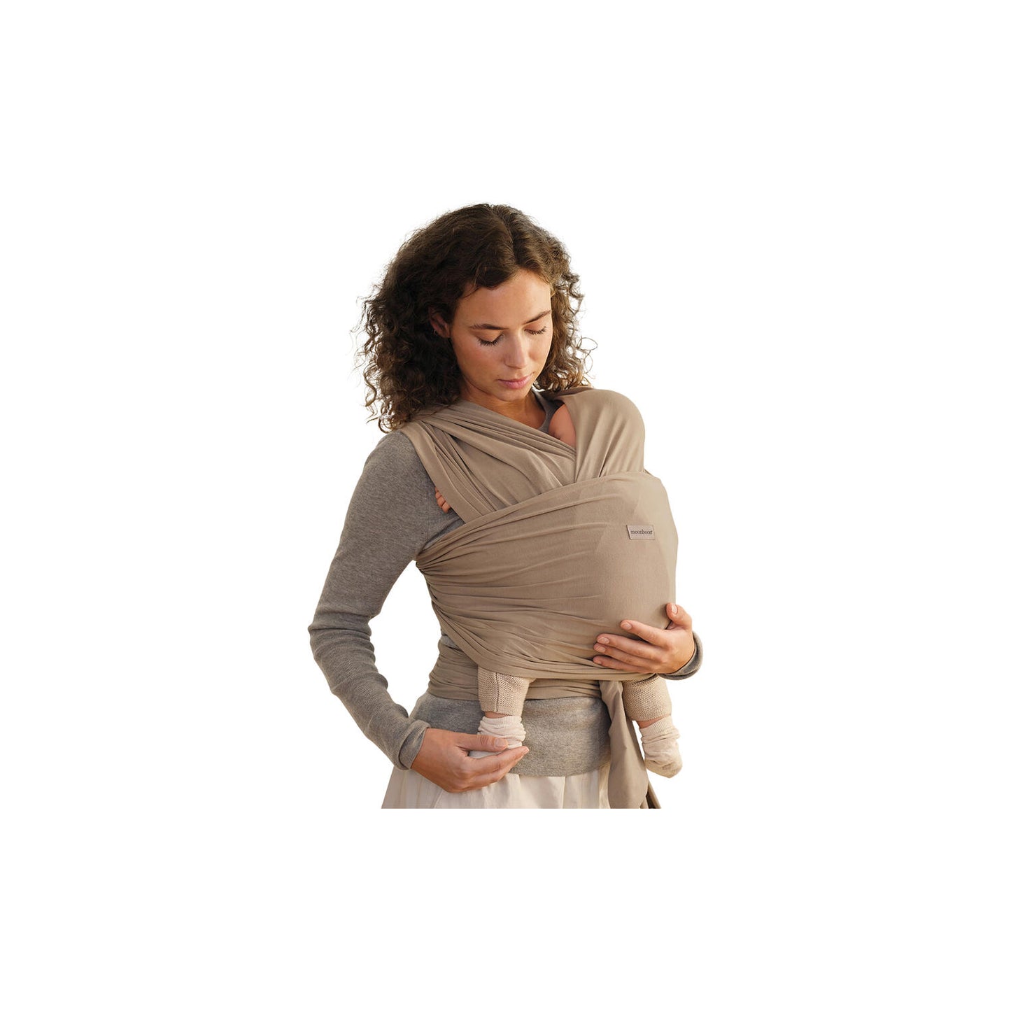 Baby wrap - Earth/brown - Organic cotton - Moonboon