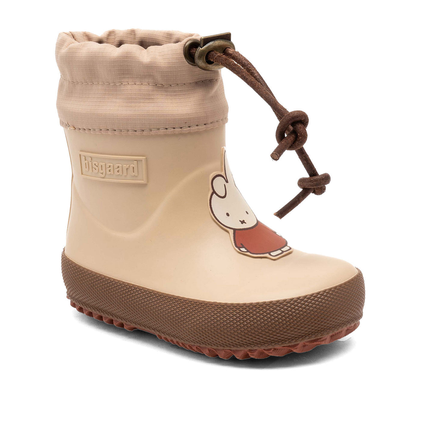 Thermo regenlaars - Miffy x Bisgaard thermo rubber - Cream - Natuurrubber & Wol - Bisgaard