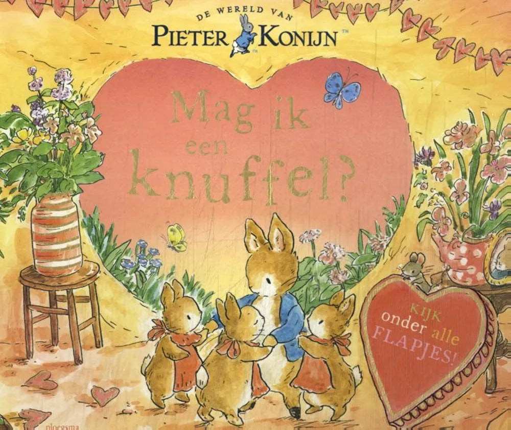 Pieter Konijn – Mag ik een knuffel? – Interactief flapjesboek vanaf 2 jaar – Beatrix Potter