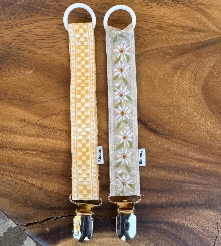 Speenkoord Lima - Handgemaakt - Baby Bloom Clips - productfoto - afbeelding 2