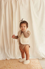 Merinowolle-Hausschuhe - Binibooties - Milk - BINIBAMBA