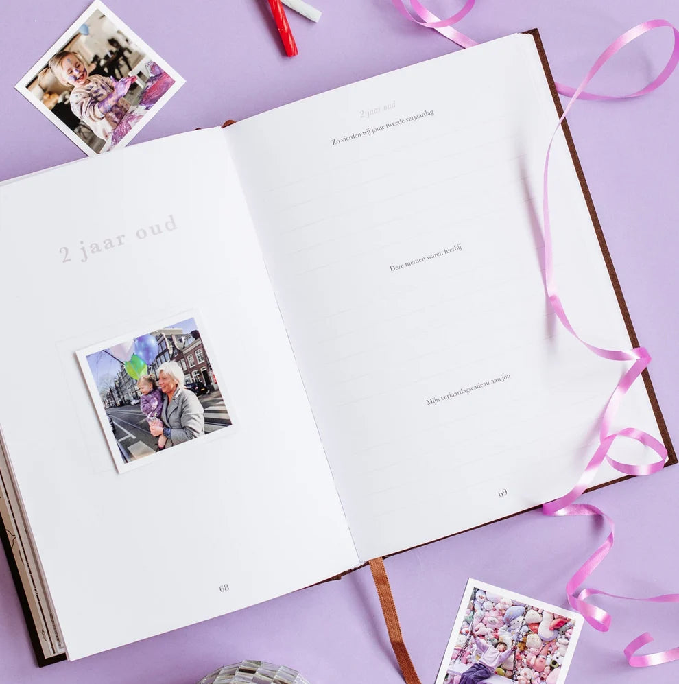 Sinds jij mijn kleinkind bent – Livre à remplir pour grands-parents avec souvenirs et leçons de vie sur 10 ans – Birth Lines