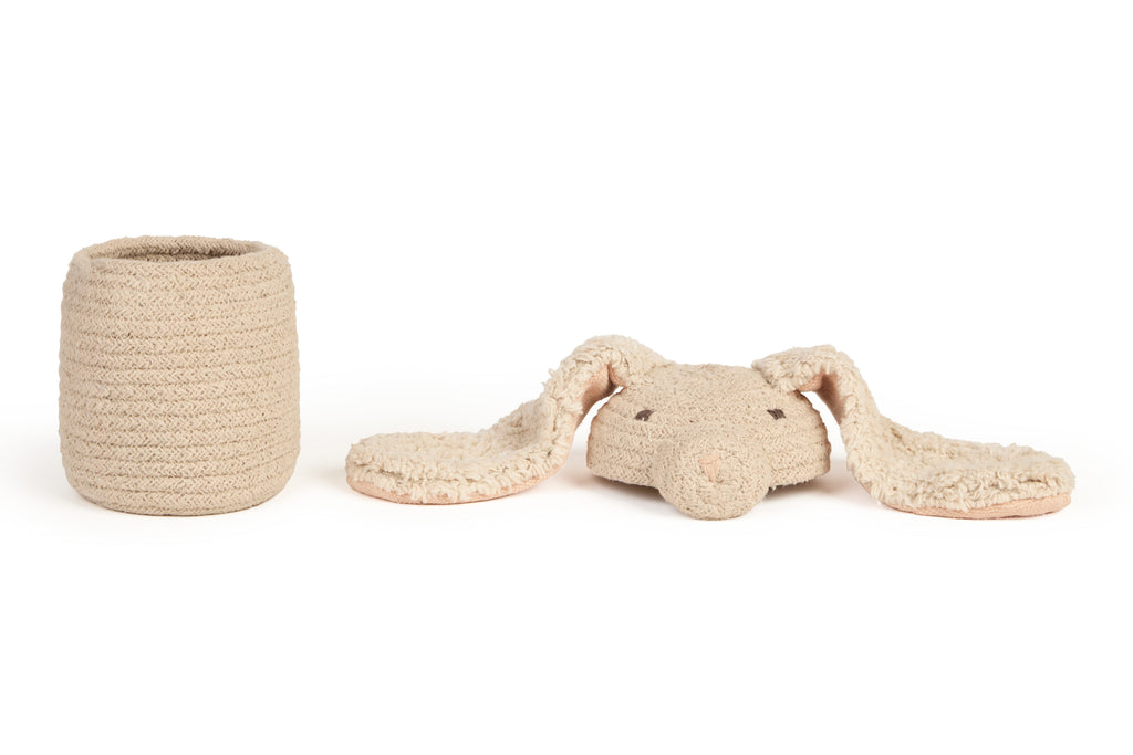 Basket Rita the Rabbit - Opbergmand konijn - Naturel - Ø 25 × 30 cm - Lorena Canals - productfoto - afbeelding 7