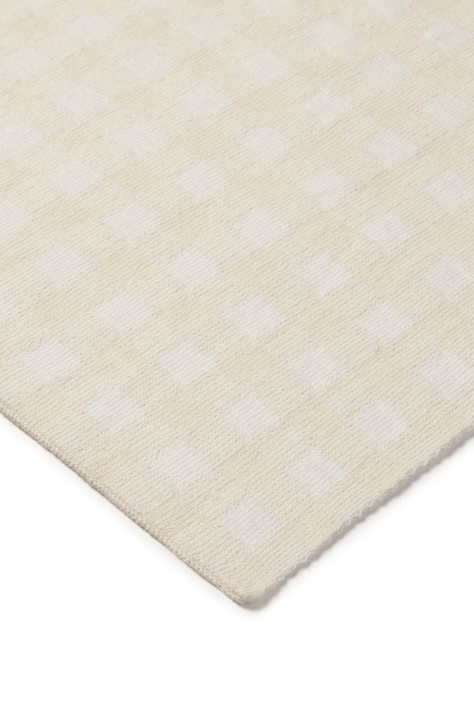 Gebreide deken Vichy Tiles - Toffee, Matcha & Ivory - 100% katoen - Lorena Canals - productfoto - afbeelding 5