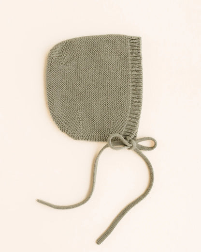 Bonnet Dolly - Babystrickmütze - Merinowolle - HVID