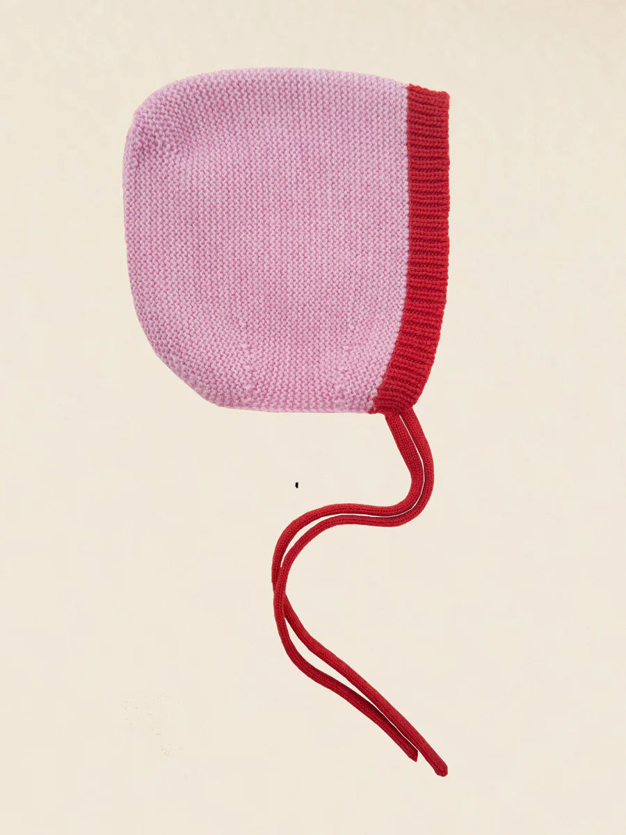 Bonnet Dolly - Babystrickmütze - Merinowolle - HVID
