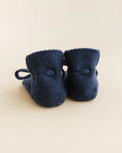 Booties - Baby Slofjes - Merinowol - HVID
