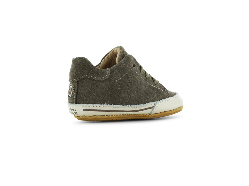 BABY-PROOF® eerste loopschoentjes Navy / Taupe – Suède & leer – Shoesme