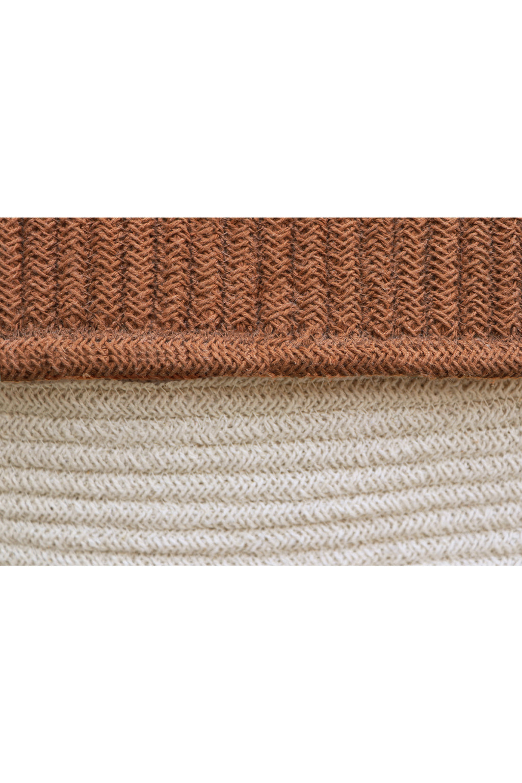 Basket House Toffee - Huisvormige opbergmand - Naturel & bruin - Lorena Canals - bovenkant - afbeelding 7