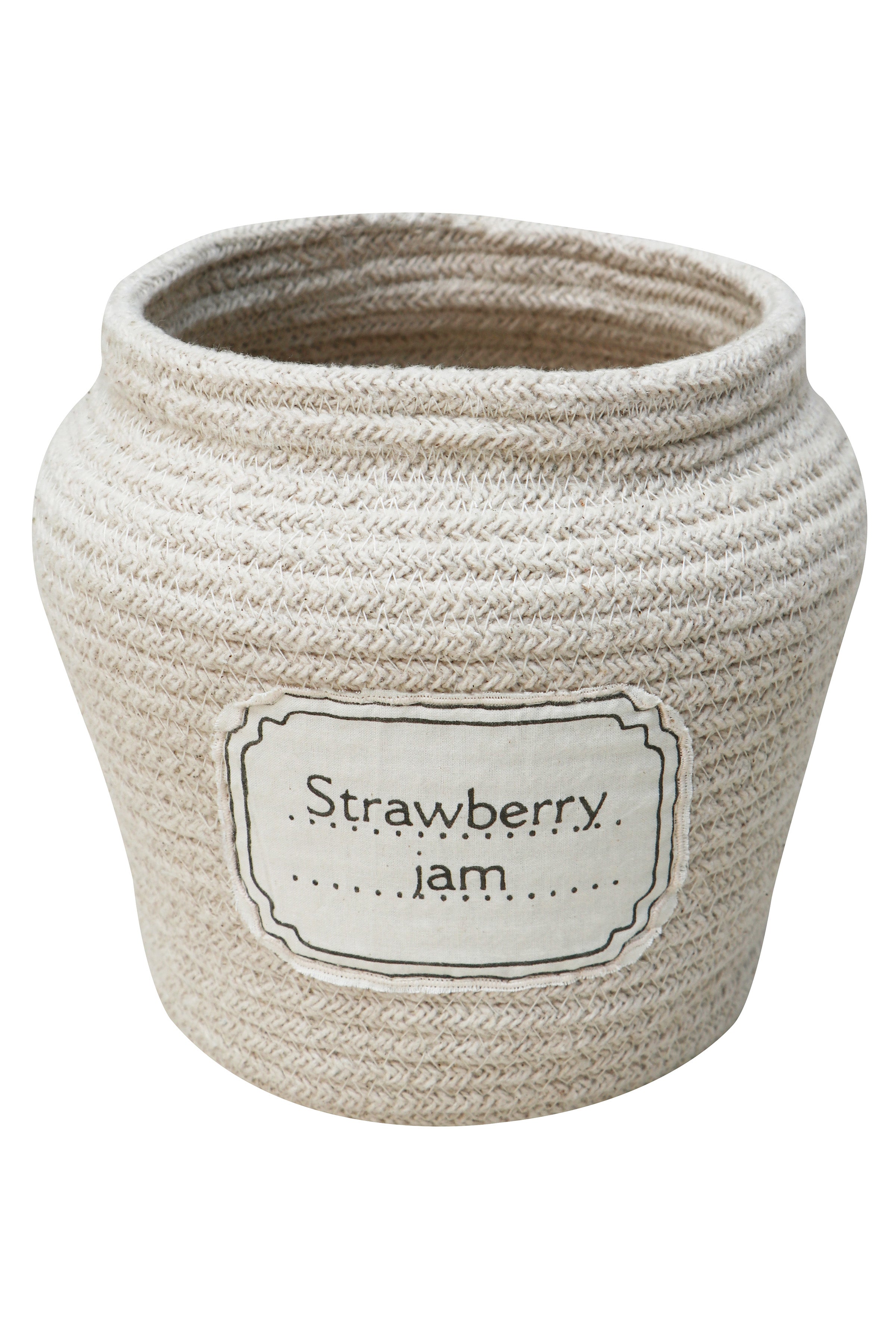 Basket Jam Jar - Opbergmand jampot - Naturel - Ø 20 × 23 cm - Lorena Canals - productfoto - afbeelding 2