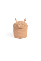 Basket Mini Peggy the Pig - Mini opbergmand varken - Pink - Ø 17 × 15 cm - Lorena Canals - productfoto - afbeelding 2