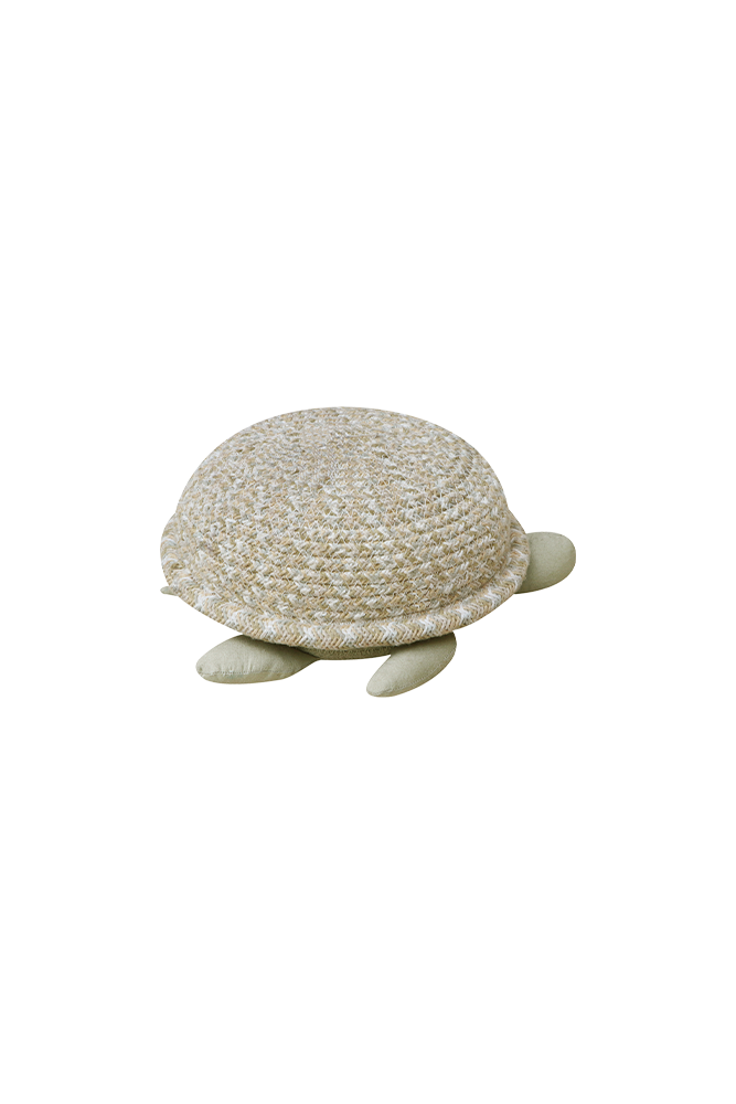 Basket Baby Turtle – Kleine opbergmand schildpad – Green – 22 × 25 × 10 cm – Lorena Canals