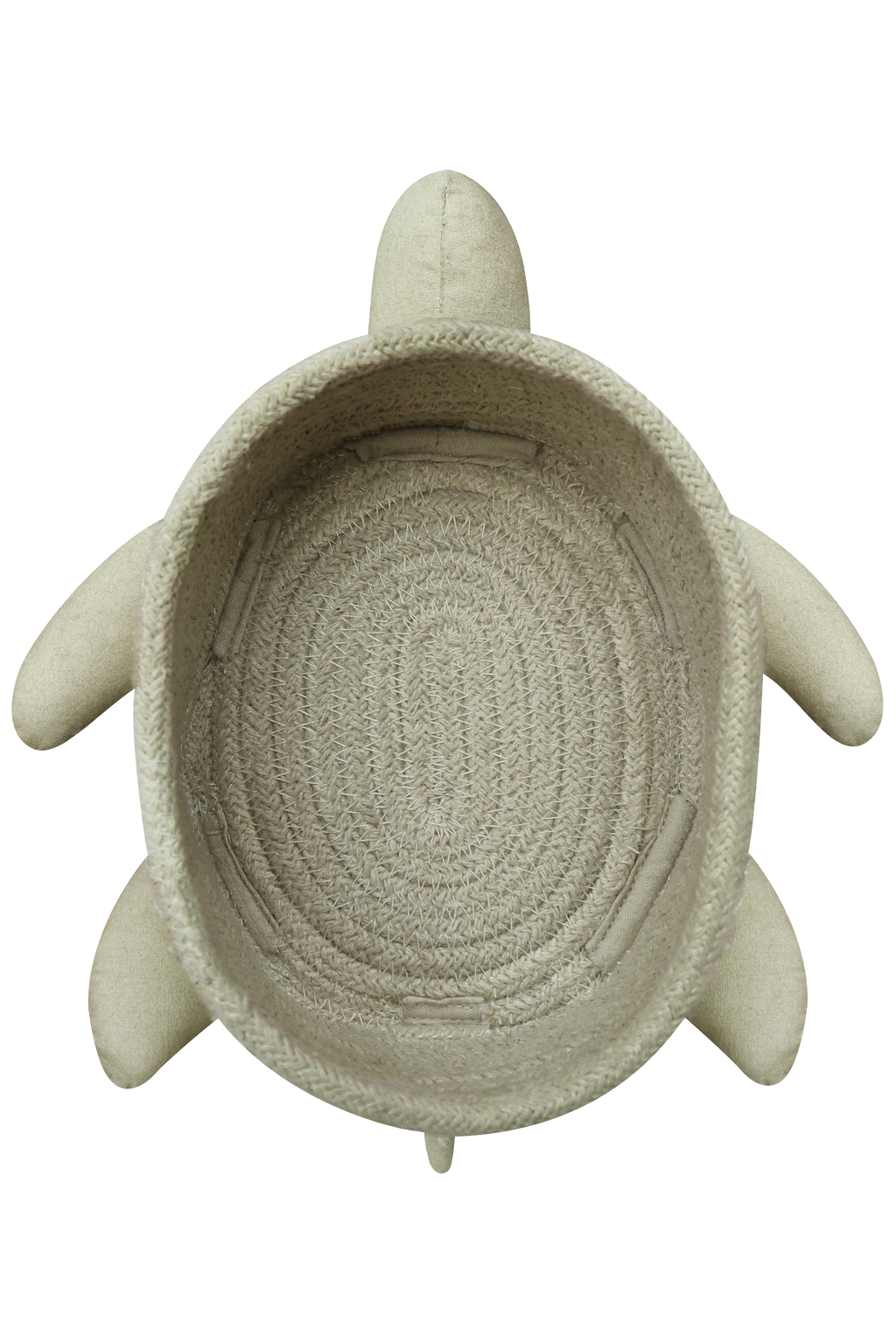 Basket Baby Turtle - Kleine opbergmand schildpad - Green - 22 × 25 × 10 cm - Lorena Canals - productfoto - afbeelding 5