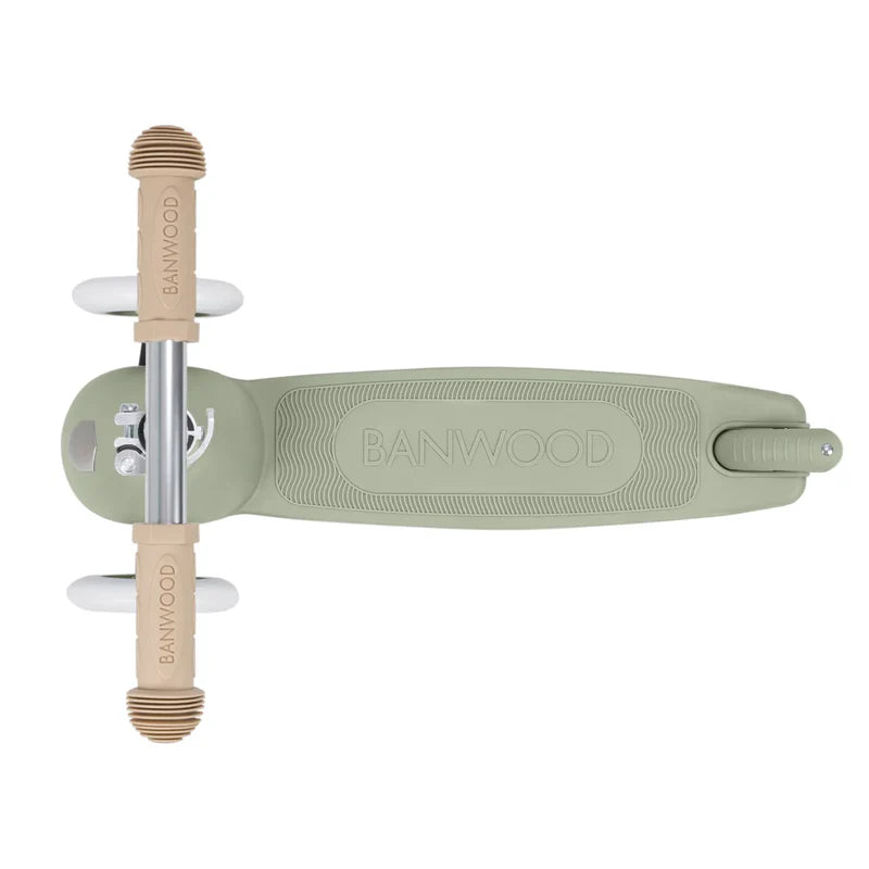 Eco step/scooter - Olive - 100% gerecycled materiaal - Banwood