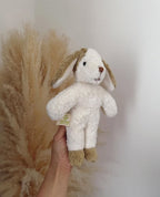 Baby Cuddle Toy - Small Dog - Organic Cotton/Wool - Senger Naturwelt