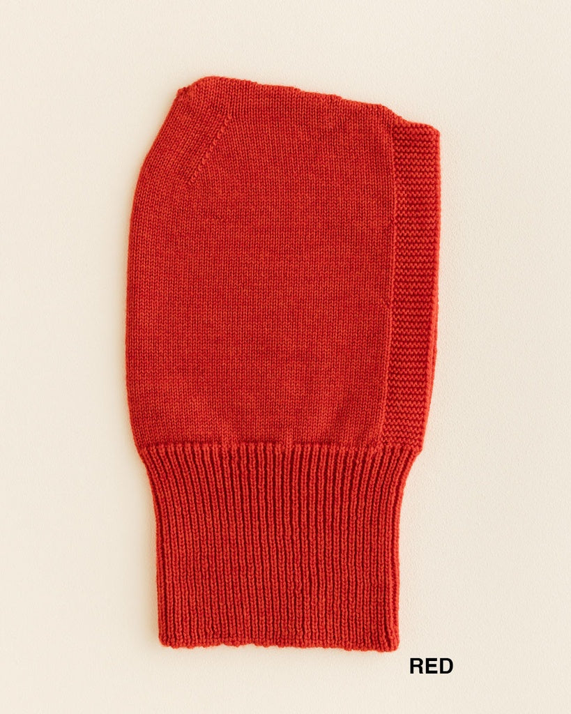 Balaclava Eddy - 100% extra fine Italiaanse merino wol - HVID