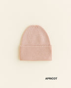 Knitted beanie - Fonzie newborn - Merino wool - HVID