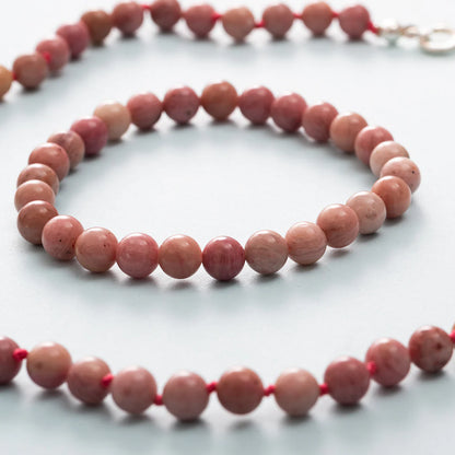 Bernstein- und Edelsteinkette - Berry - 32 cm - Kinder 0-3 Jahre - Nirrimis