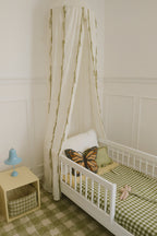 Canopy Crepe Swan - Ivory - Katoenen bedhemeltje - Lorena Canals - productfoto