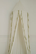 Canopy Crepe Swan - Ivory - Katoenen bedhemeltje - Lorena Canals - productfoto - afbeelding 2