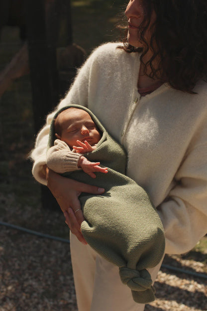 Cocoon - Merino wool - 0/8 months - HVID