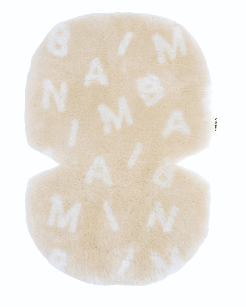 Merino Wool Pram Liner Snuggler® - Alphabet - BINIBAMBA