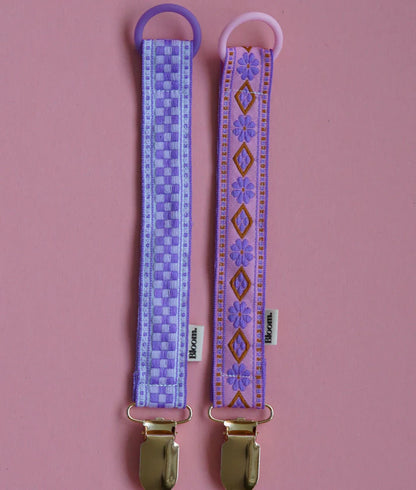 Pacifier clip Dublin - Handmade - Baby Bloom Clips