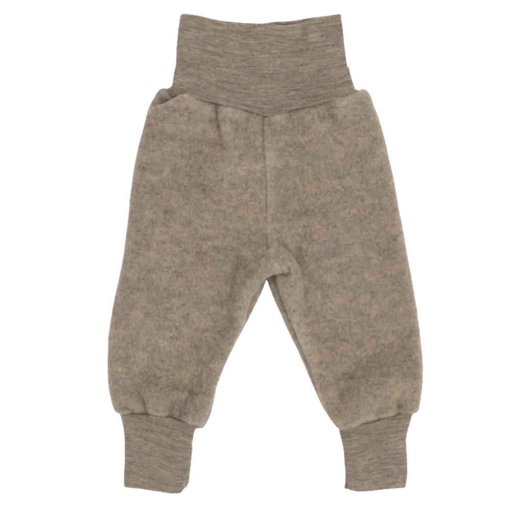 Merino wool fleece pants - 100% wool - Engel Natur