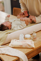 Natuurlijke Babydoekjes met luiercrème - Set van 3x 54 stuks - Kenkô - productfoto - afbeelding 6