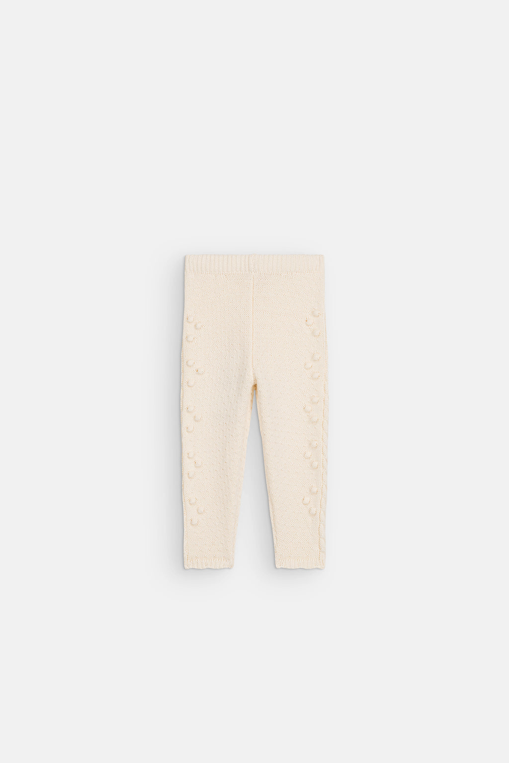 Gebreide babylegging Molda - Katoen - Cream - Louise Misha - productfoto