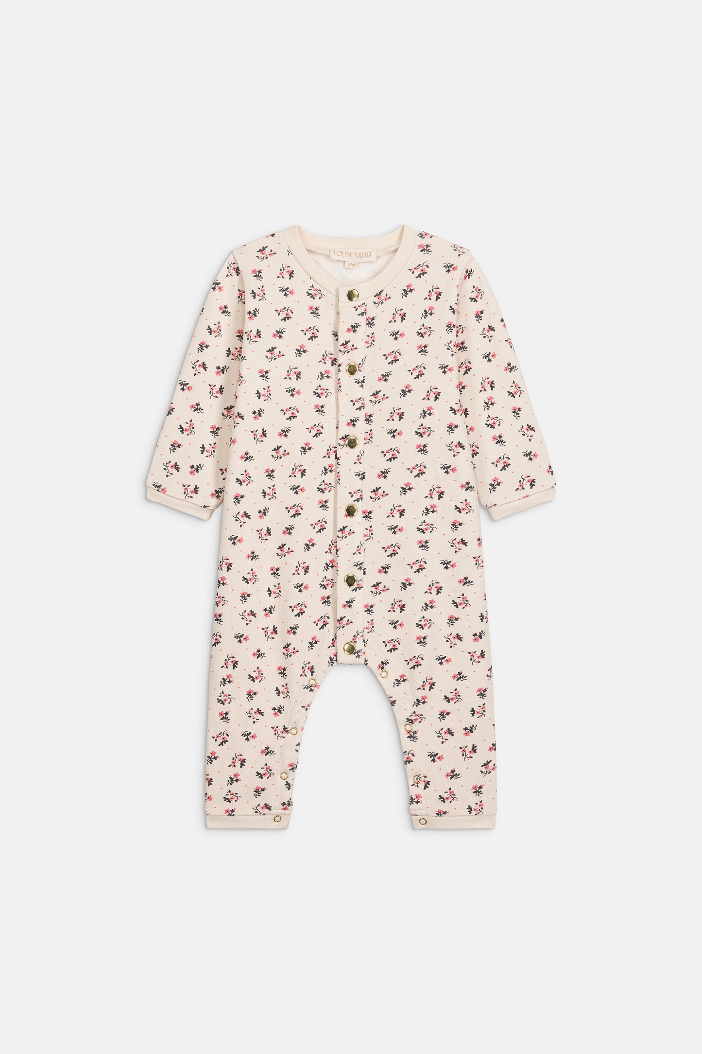 Babypakje Helene - Biologisch katoen - Cream Pink Sorrel - Louise Misha