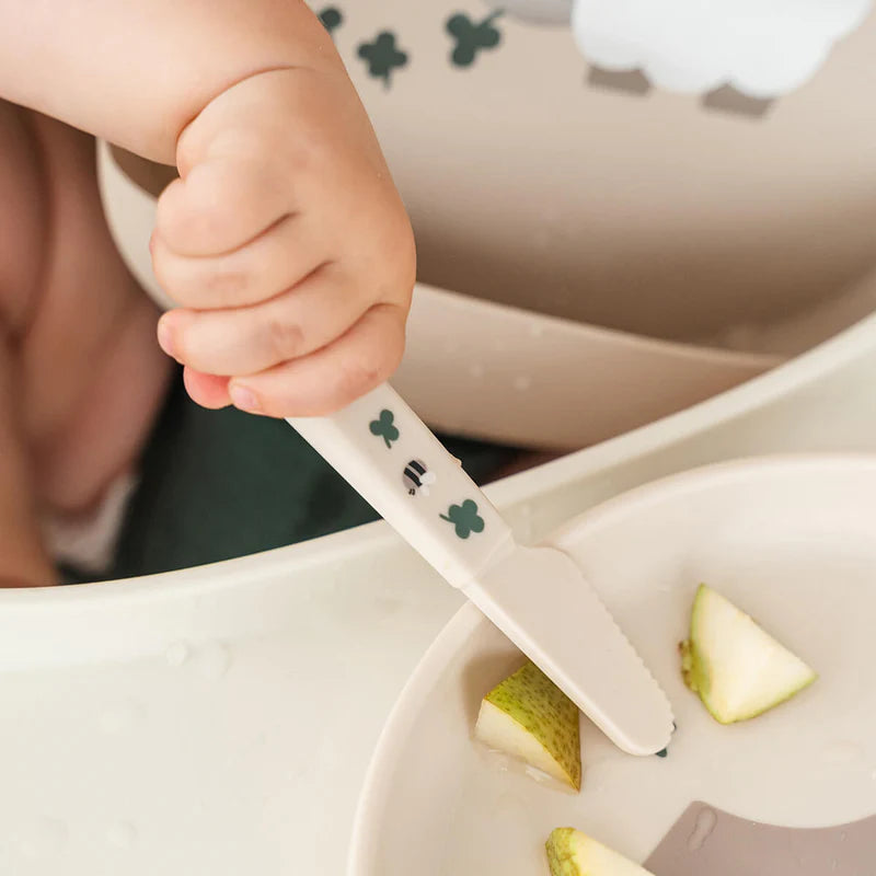 Bestekset - Foodie cutlery set - Tiny farm - Sand - Done by Deer - productfoto - afbeelding 2