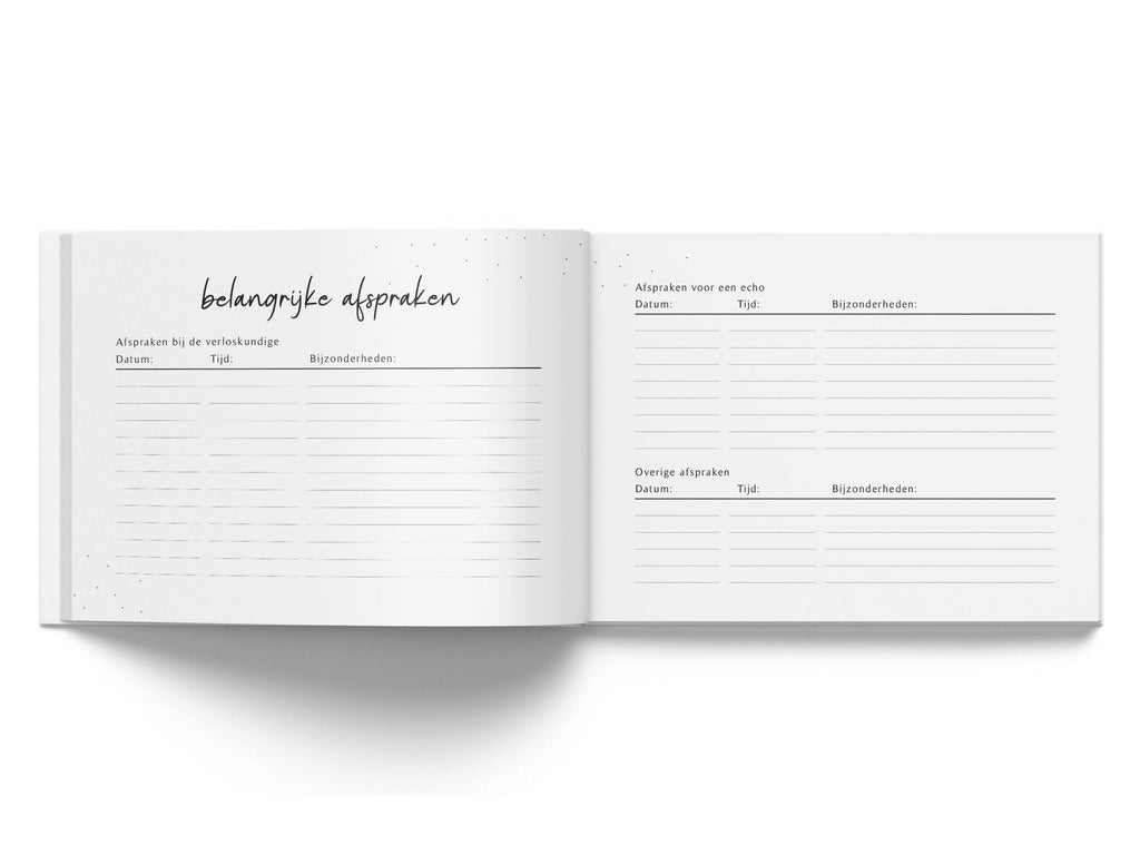 Baby invulboekje - Mijn echofoto´s - Linnen Beige - Fyllbooks - productfoto - afbeelding 6