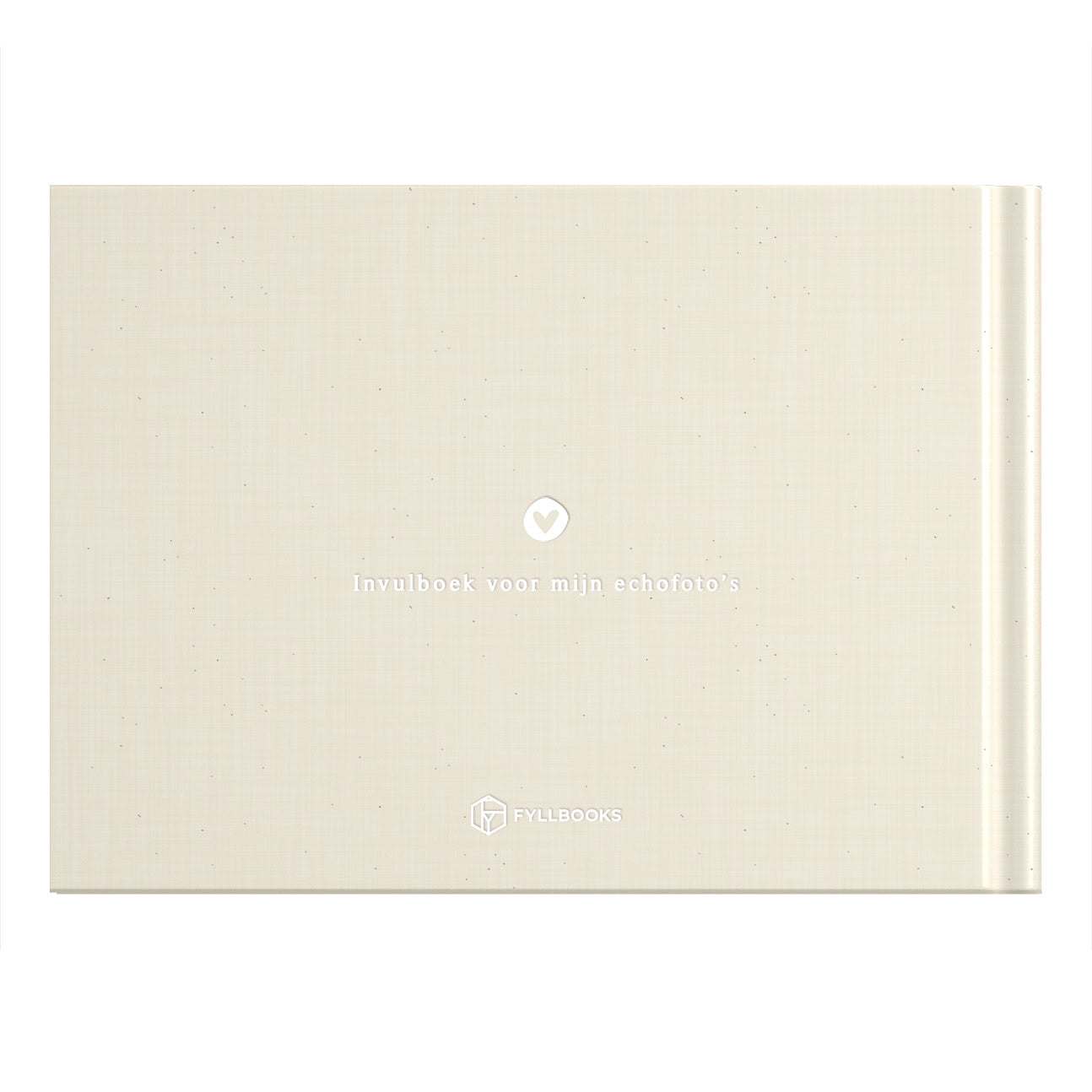 Baby invulboekje - Mijn echofoto´s - Linnen Beige - Fyllbooks - productfoto - afbeelding 7