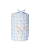 Gewatteerde ledikantbumper Plaid - Biologisch katoen - 360 x 30 cm - Garbo&Friends