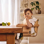HIKO Baby Table Seat - Houten Tafelstoeltje - Vanaf 6 Maanden tot 15 kg - Charlie Crane - productfoto - afbeelding 4