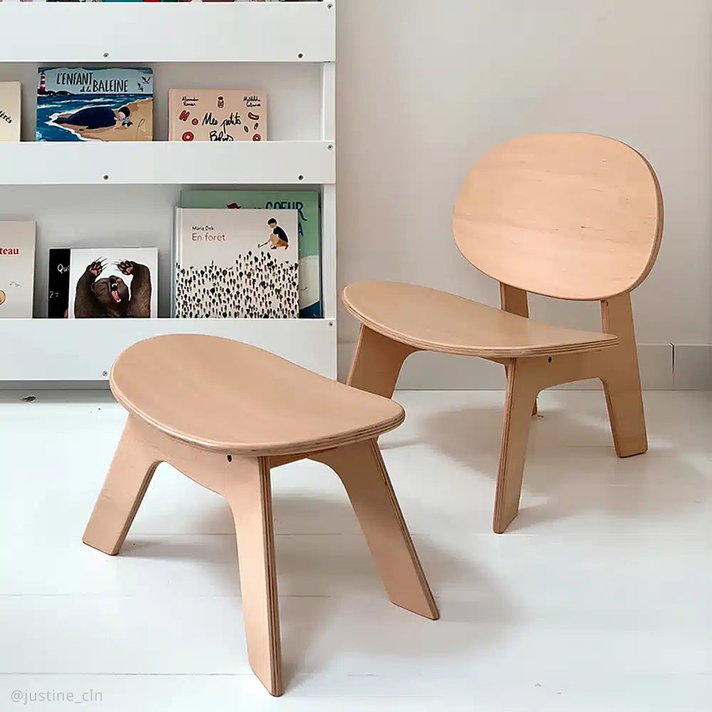 HIBO kinderstoel - houten stoel van beukenhout - Charlie Crane - productfoto - afbeelding 5